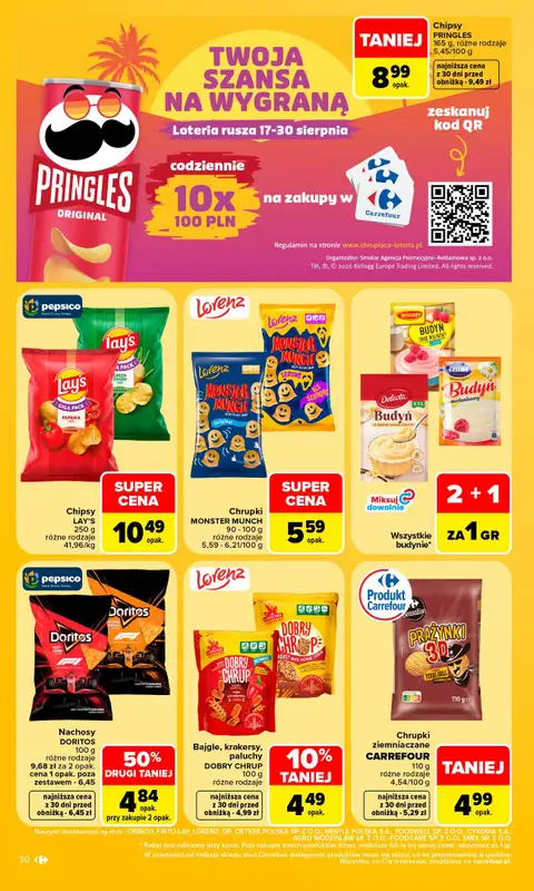 Carrefour Market - gazetka promocyjna Gazetka Carrefour Market od poniedziałku od poniedziałku 17.08 do soboty 22.08 - strona 32