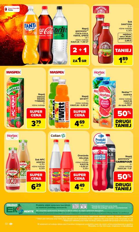 Carrefour Market - gazetka promocyjna Gazetka Carrefour Market od poniedziałku od poniedziałku 17.08 do soboty 22.08 - strona 34
