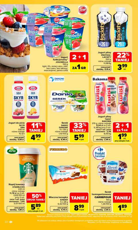 Carrefour Market - gazetka promocyjna Gazetka Carrefour Market od poniedziałku od poniedziałku 17.08 do soboty 22.08 - strona 24