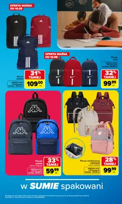 Carrefour - gazetka promocyjna Gazetka Szkolna oferta na plecaki, piórniki i worki od soboty 15.08 do soboty 12.09 - strona 11