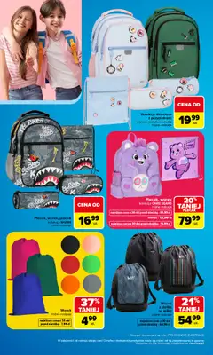 Carrefour - gazetka promocyjna Gazetka Szkolna oferta na plecaki, piórniki i worki od soboty 15.08 do soboty 12.09 - strona 6