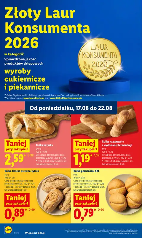 Lidl - gazetka promocyjna Oferta od poniedziałku od poniedziałku 17.08 do środy 19.08 - strona 40