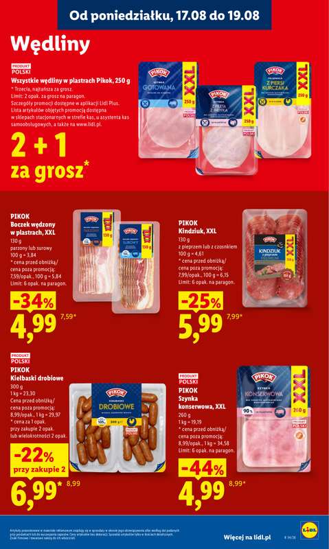 Lidl - gazetka promocyjna Oferta od poniedziałku od poniedziałku 17.08 do środy 19.08 - strona 47
