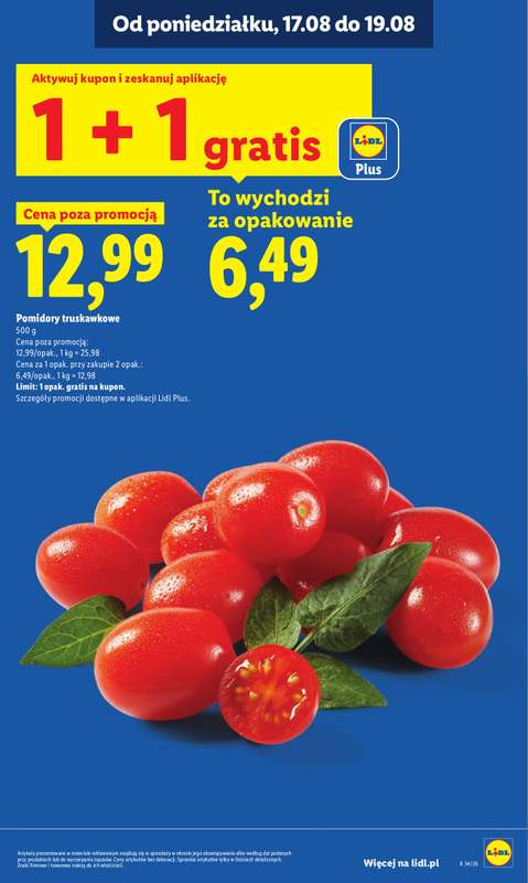 Lidl - gazetka promocyjna Oferta od poniedziałku od poniedziałku 17.08 do środy 19.08 - strona 17