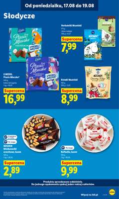 Lidl - gazetka promocyjna Oferta od poniedziałku od poniedziałku 17.08 do środy 19.08 - strona 65