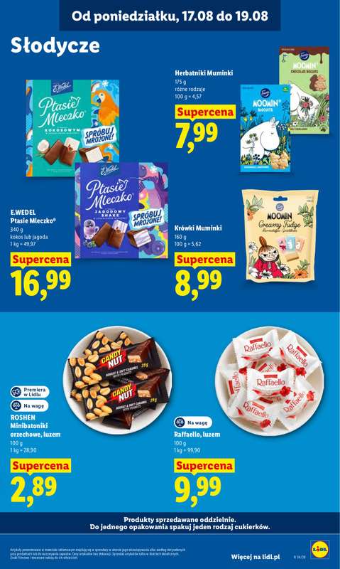 Lidl - gazetka promocyjna Oferta od poniedziałku od poniedziałku 17.08 do środy 19.08 - strona 65