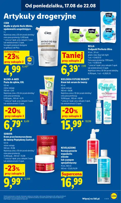 Lidl - gazetka promocyjna Oferta od poniedziałku od poniedziałku 17.08 do środy 19.08 - strona 75