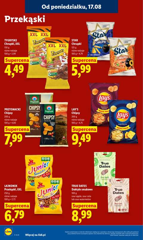 Lidl - gazetka promocyjna Oferta od poniedziałku od poniedziałku 17.08 do środy 19.08 - strona 60