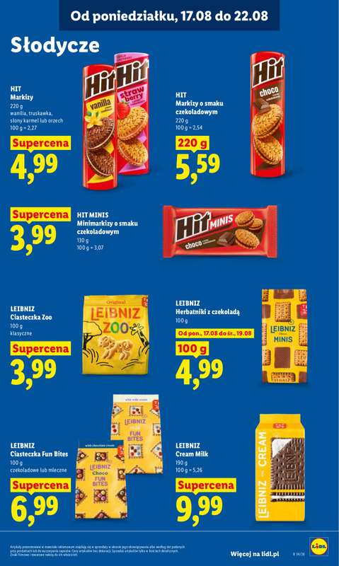 Lidl - gazetka promocyjna Oferta od poniedziałku od poniedziałku 17.08 do środy 19.08 - strona 67