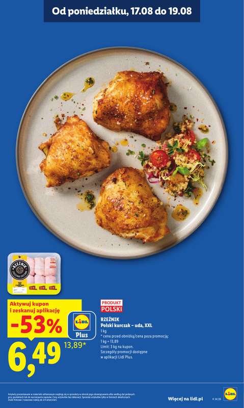 Lidl - gazetka promocyjna Oferta od poniedziałku od poniedziałku 17.08 do środy 19.08 - strona 9