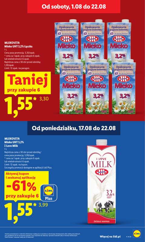 Lidl - gazetka promocyjna Oferta od poniedziałku od poniedziałku 17.08 do środy 19.08 - strona 11