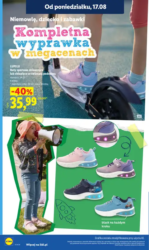 Lidl - gazetka promocyjna Oferta od poniedziałku od poniedziałku 17.08 do środy 19.08 - strona 30