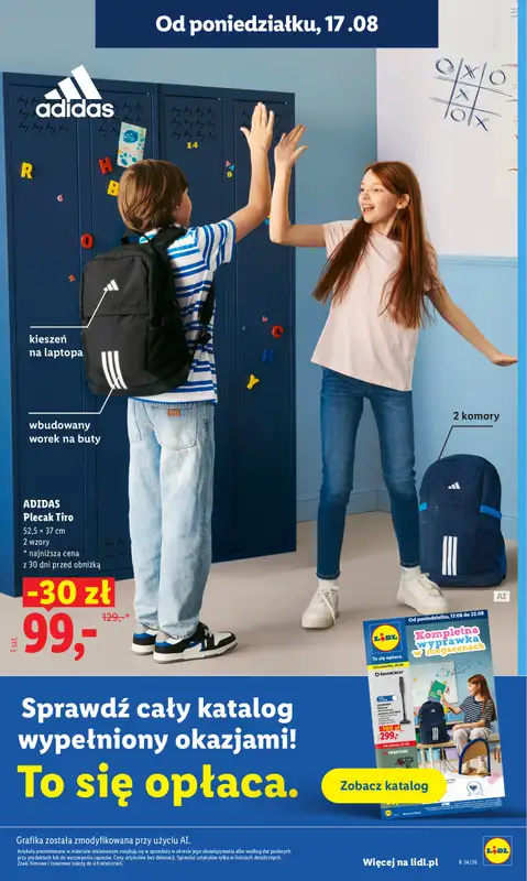 Lidl - gazetka promocyjna Oferta od poniedziałku od poniedziałku 17.08 do środy 19.08 - strona 31