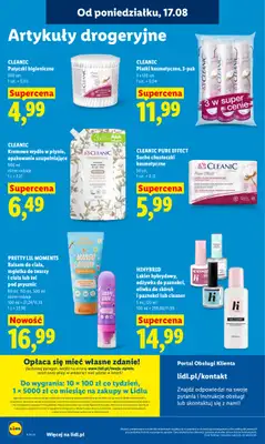 Lidl - gazetka promocyjna Oferta od poniedziałku od poniedziałku 17.08 do środy 19.08 - strona 74
