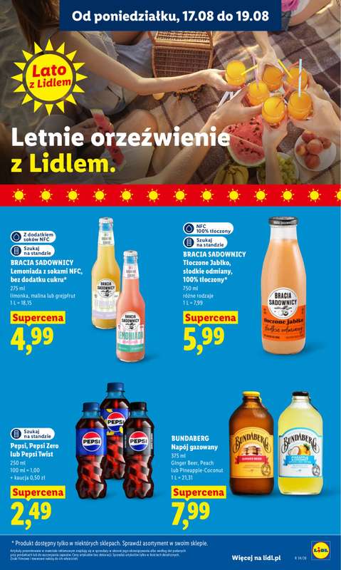 Lidl - gazetka promocyjna Oferta od poniedziałku od poniedziałku 17.08 do środy 19.08 - strona 55