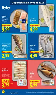 Lidl - gazetka promocyjna Oferta od poniedziałku od poniedziałku 17.08 do środy 19.08 - strona 52