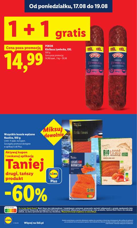 Lidl - gazetka promocyjna Oferta od poniedziałku od poniedziałku 17.08 do środy 19.08 - strona 12