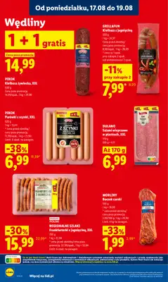 Lidl - gazetka promocyjna Oferta od poniedziałku od poniedziałku 17.08 do środy 19.08 - strona 48