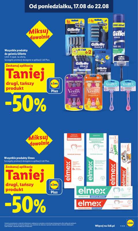Lidl - gazetka promocyjna Oferta od poniedziałku od poniedziałku 17.08 do środy 19.08 - strona 23