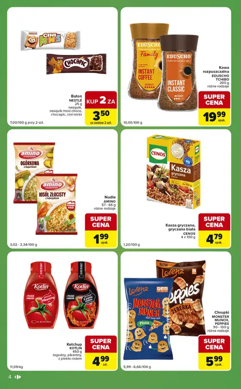 Carrefour Express - gazetka promocyjna Gazetka Express od wtorku 18.08 do poniedziałku 24.08 - strona 4