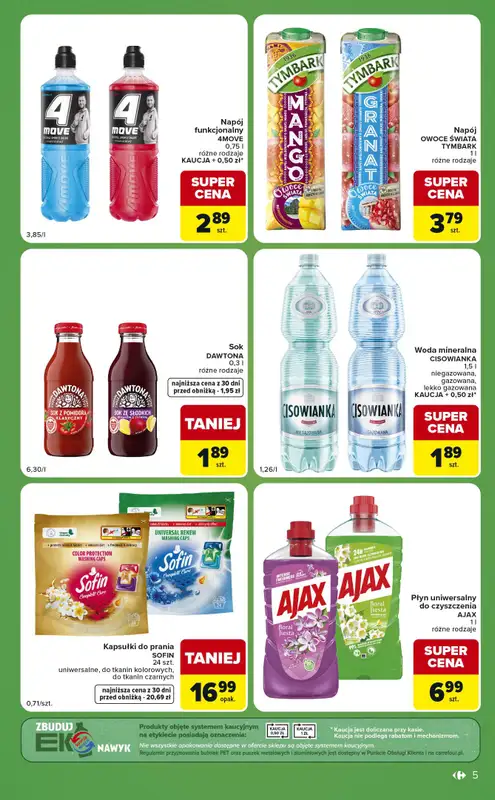 Carrefour Express - gazetka promocyjna Gazetka Express od wtorku 18.08 do poniedziałku 24.08 - strona 5