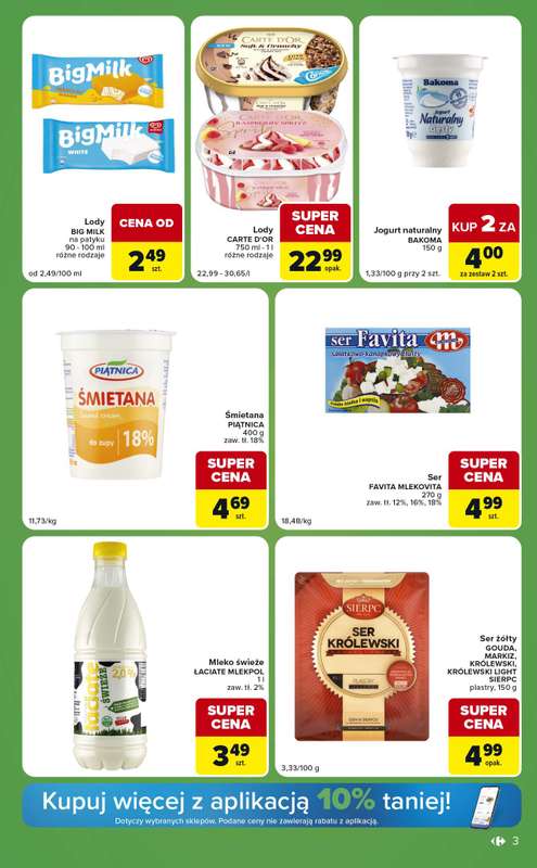 Carrefour Express - gazetka promocyjna Gazetka Express od wtorku 18.08 do poniedziałku 24.08 - strona 3