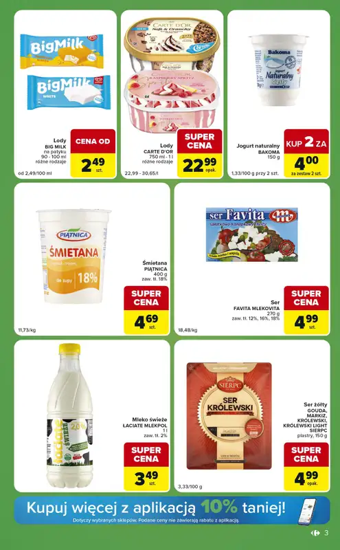 Carrefour Express - gazetka promocyjna Gazetka Express od wtorku 18.08 do poniedziałku 24.08 - strona 3