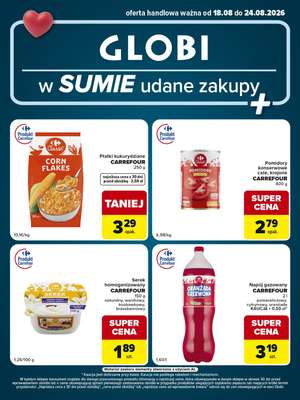 Globi - gazetka promocyjna Gazetka Globi  do poniedziałku 24.08 - strona 2