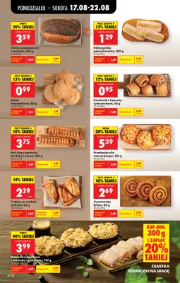 Biedronka - gazetka promocyjna Od poniedziałku od poniedziałku 17.08 do soboty 22.08 - strona 40
