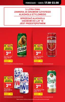Biedronka - gazetka promocyjna Od poniedziałku od poniedziałku 17.08 do soboty 22.08 - strona 15