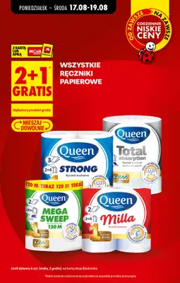 Biedronka - gazetka promocyjna Od poniedziałku od poniedziałku 17.08 do soboty 22.08 - strona 17