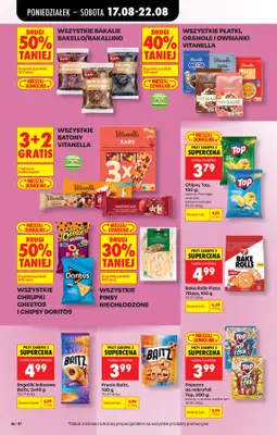 Biedronka - gazetka promocyjna Od poniedziałku od poniedziałku 17.08 do soboty 22.08 - strona 64
