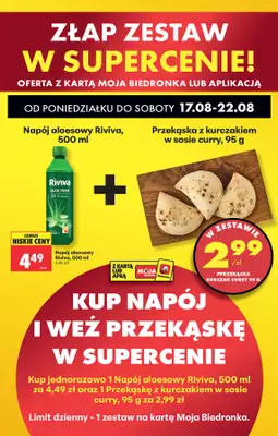 Biedronka - gazetka promocyjna Od poniedziałku od poniedziałku 17.08 do soboty 22.08 - strona 43