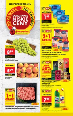 Biedronka - gazetka promocyjna Od poniedziałku od poniedziałku 17.08 do soboty 22.08