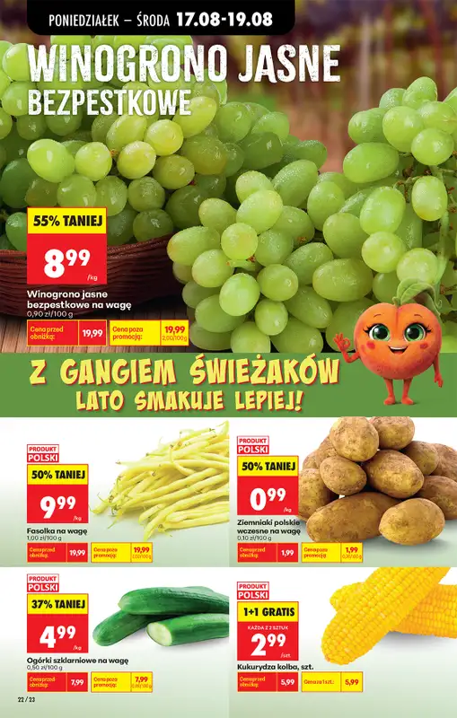 Biedronka - gazetka promocyjna Od poniedziałku od poniedziałku 17.08 do soboty 22.08 - strona 28