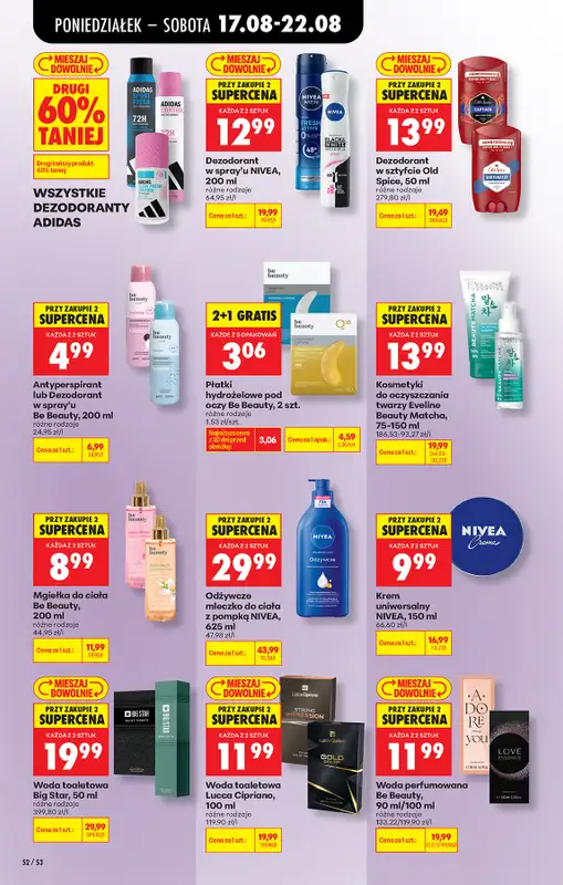 Biedronka - gazetka promocyjna Od poniedziałku od poniedziałku 17.08 do soboty 22.08 - strona 74