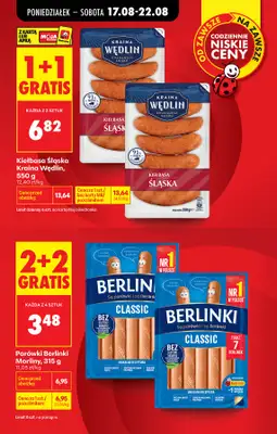 Biedronka - gazetka promocyjna Od poniedziałku od poniedziałku 17.08 do soboty 22.08 - strona 7