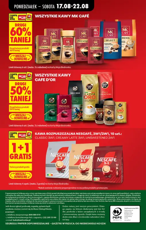 Biedronka - gazetka promocyjna Od poniedziałku od poniedziałku 17.08 do soboty 22.08 - strona 90
