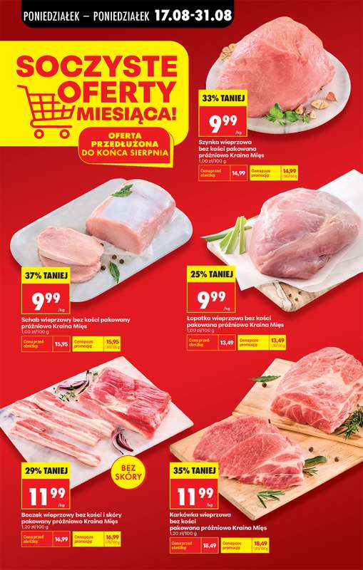 Biedronka - gazetka promocyjna Od poniedziałku od poniedziałku 17.08 do soboty 22.08 - strona 36