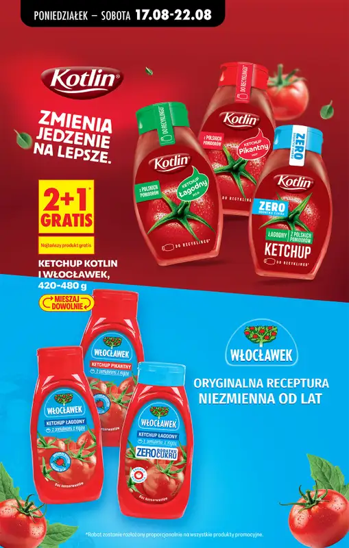 Biedronka - gazetka promocyjna Od poniedziałku od poniedziałku 17.08 do soboty 22.08 - strona 70