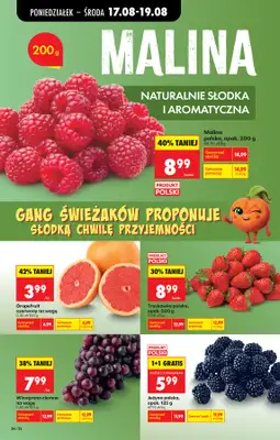 Biedronka - gazetka promocyjna Od poniedziałku od poniedziałku 17.08 do soboty 22.08 - strona 30