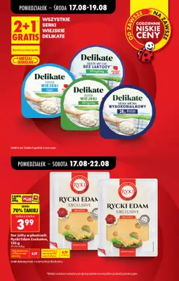 Biedronka - gazetka promocyjna Od poniedziałku, Z ladą tradycyjną od poniedziałku 17.08 do soboty 22.08 - strona 5