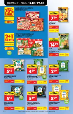 Biedronka - gazetka promocyjna Od poniedziałku, Z ladą tradycyjną od poniedziałku 17.08 do soboty 22.08 - strona 54
