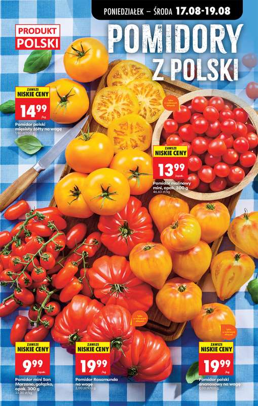Biedronka - gazetka promocyjna Od poniedziałku, Z ladą tradycyjną od poniedziałku 17.08 do soboty 22.08 - strona 31