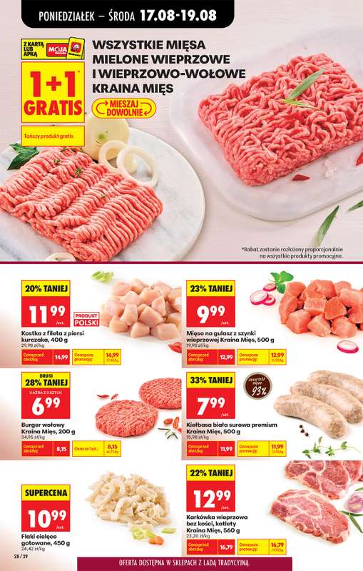 Biedronka - gazetka promocyjna Od poniedziałku, Z ladą tradycyjną od poniedziałku 17.08 do soboty 22.08 - strona 34