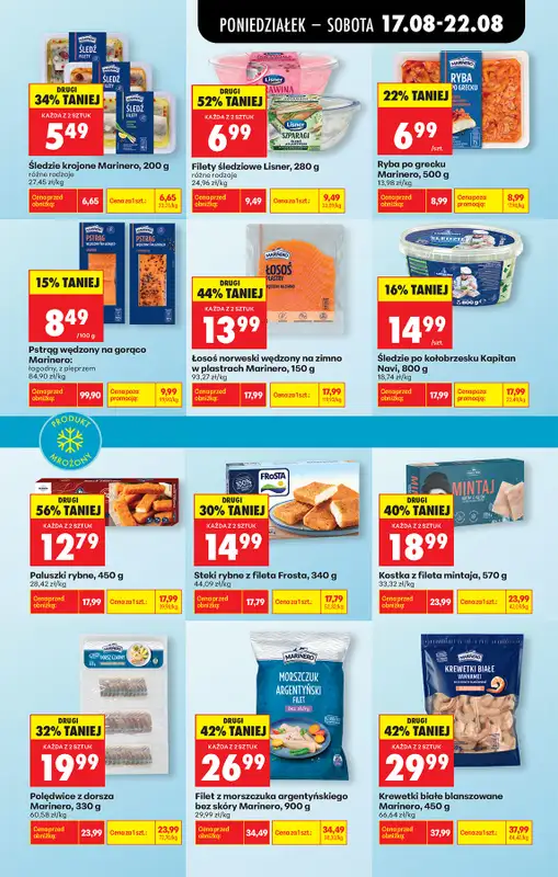 Biedronka - gazetka promocyjna Od poniedziałku, Z ladą tradycyjną od poniedziałku 17.08 do soboty 22.08 - strona 39