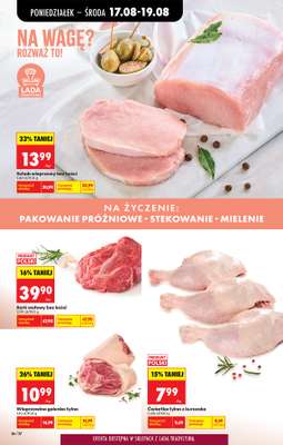 Biedronka - gazetka promocyjna Od poniedziałku, Z ladą tradycyjną od poniedziałku 17.08 do soboty 22.08 - strona 32