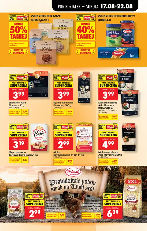 Biedronka - gazetka promocyjna Od poniedziałku, Z ladą tradycyjną od poniedziałku 17.08 do soboty 22.08 - strona 57