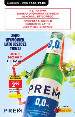 Biedronka - gazetka promocyjna Od poniedziałku, Z ladą tradycyjną od poniedziałku 17.08 do soboty 22.08 - strona 86