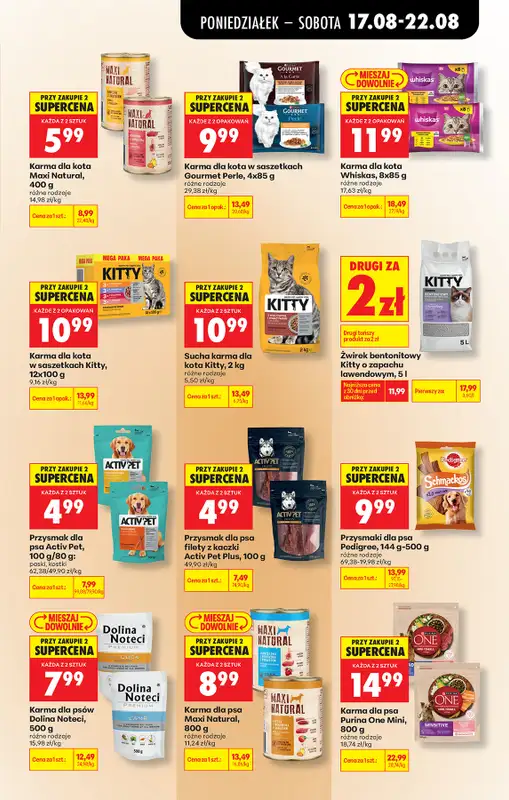 Biedronka - gazetka promocyjna Od poniedziałku, Z ladą tradycyjną od poniedziałku 17.08 do soboty 22.08 - strona 85